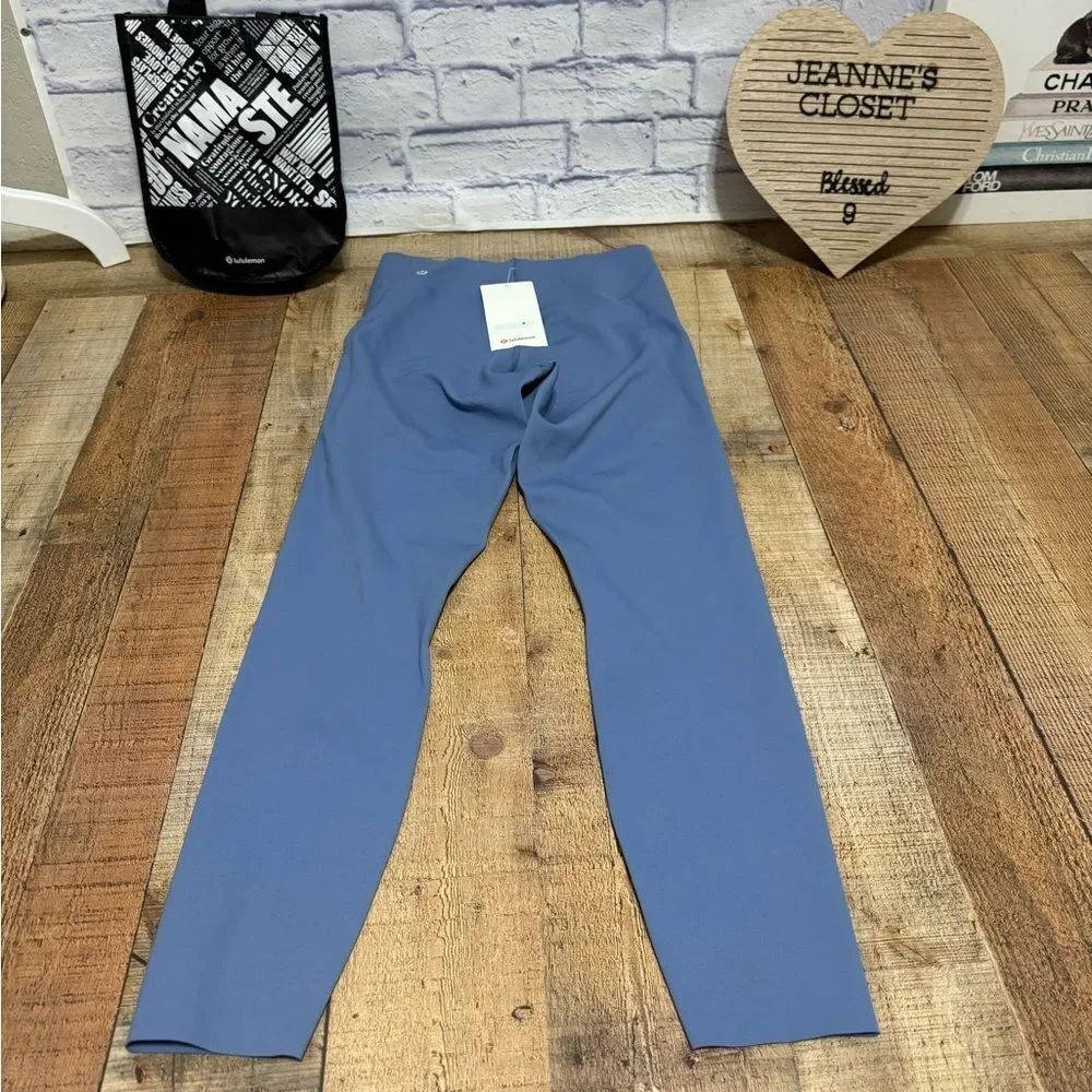 Lululemon Glow Up Super-High-Rise Tight 25"
Washed Denim size 10 NWT